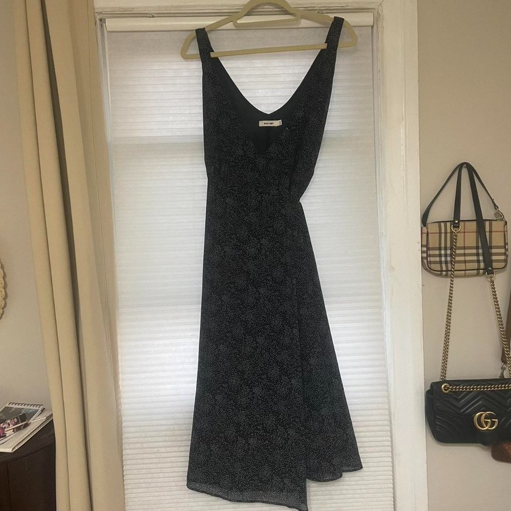 Mod ref wrap dress